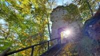 ralsko schodiste hrad Devin